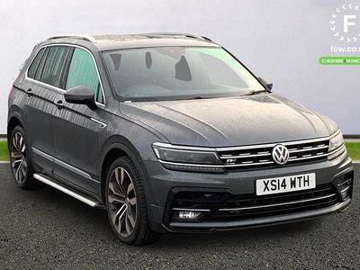 Grey Used 2018 VW Tiguan R-line SUV | £17,799 (Good price)