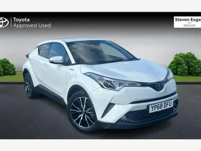 Used Toyota C-HR 122 HP (89 kW) 2018 White SUV