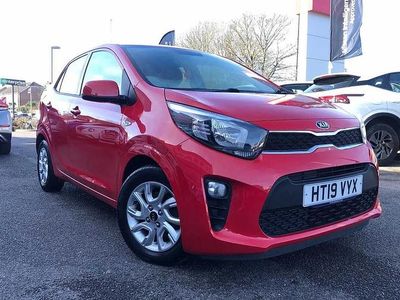Used Kia Picanto 83 HP (61 kW) 2019 Red Hatchback