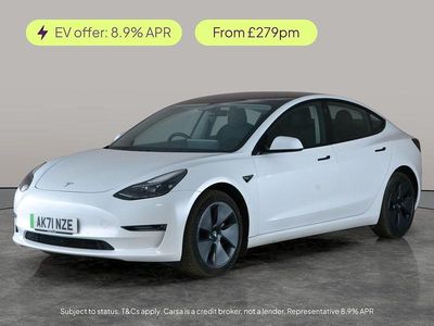 Used Tesla Model 3 254 kW (346 HP) 2021 White Sedan