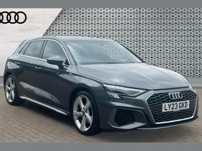 Used Audi A3 S-Line 147 HP (108 kW) 2023 Grey Sedan