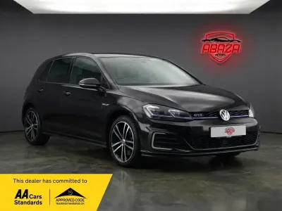Used VW Golf VII GTE 204 HP (150 kW) 2020 Black Hatchback