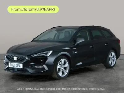 Second-hand Seat Leon FR 130 CP (95 kW) 2021 Negru Break