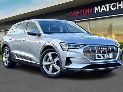 Used Audi e-tron Advanced 230 kW (313 HP) 2020 Silver SUV