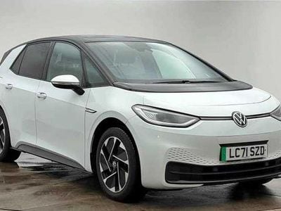 Used VW ID.3 Pro Performance 150 kW (204 HP) 2021 White Hatchback