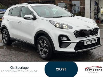 Used Kia Sportage 130 HP (95 kW) 2018 White SUV