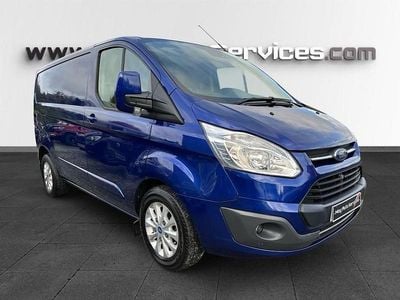 Blue Used 2017 Ford Transit Custom Limited Van | £10,995 (Good price)