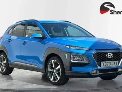 Used Hyundai Kona Premium 120 HP (88 kW) 2020 Blue SUV
