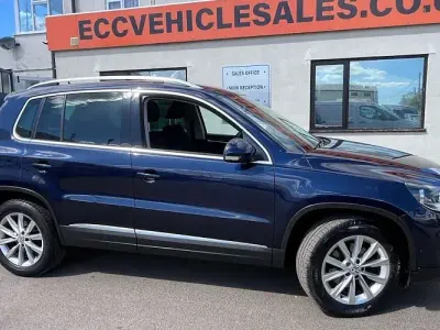 Used VW Tiguan SE 140 HP (102 kW) 2013 Blue SUV