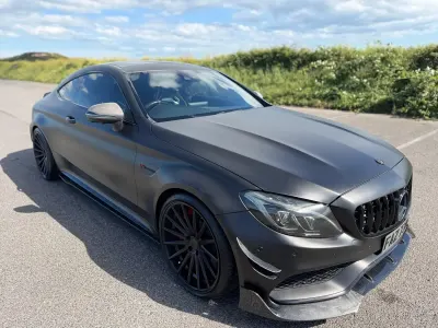 Used Mercedes C63S AMG Premium 2016 Black Coupe