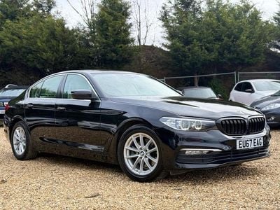 Used BMW 520 Comfort Edition 2017 Black Sedan