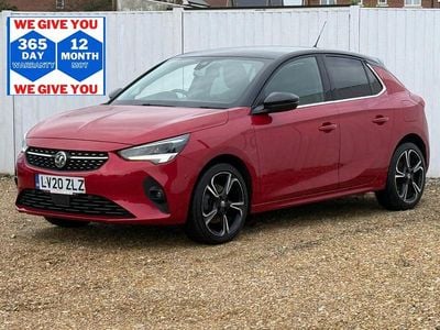 Used Vauxhall Corsa Elite 100 HP (73 kW) 2020 Red Hatchback