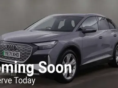 Used Audi Q4 e-tron S-Line 150 kW (204 HP) 2021 Grey SUV