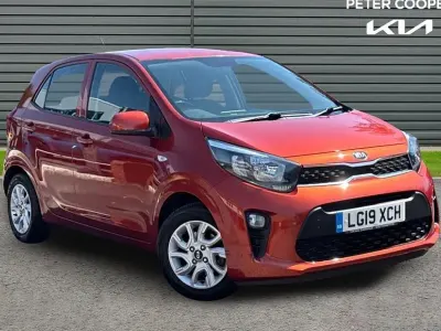 Used Kia Picanto 66 HP (48 kW) 2019 Orange Hatchback