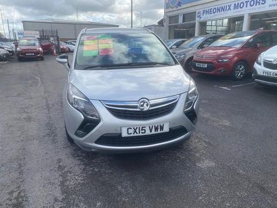 Used Vauxhall Zafira Tourer 2015 Silver MPV