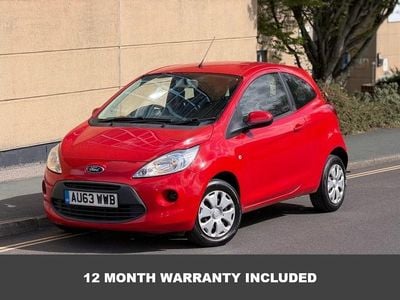 Used Ford Ka S 69 HP (50 kW) 2013 Red Hatchback