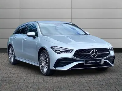 Used Mercedes CLA250 AMG Line Premium 214 HP (157 kW) 2025 Silver Coupe