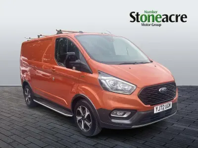 Used Ford Transit Custom Active 130 HP (95 kW) 2022 Orange Van