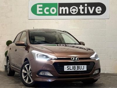 Used Hyundai i20 Premium 2018 Brown Hatchback