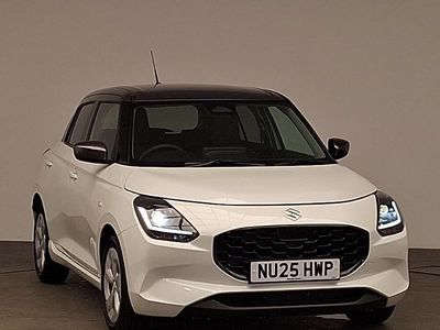 White New 2025 Suzuki Swift Hatchback | £19,798 (A bit pricey)