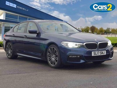 Blue Used 2017 BMW 520 M Sport Sedan | £14,990 (Fair price)