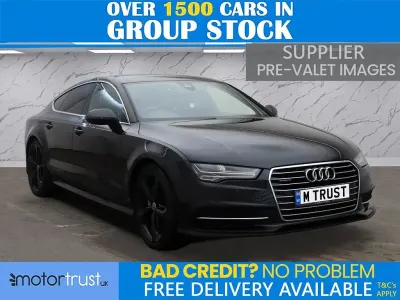 Used Audi A7 Sportback S-Line 347 HP (255 kW) 2016 Black Hatchback