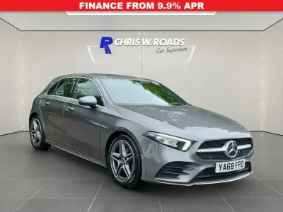 Used Mercedes A180 AMG line 136 HP (100 kW) 2018 Grey Hatchback