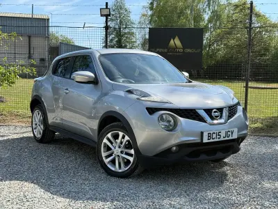 Used Nissan Juke Acenta Premium 110 HP (80 kW) 2015 Silver SUV