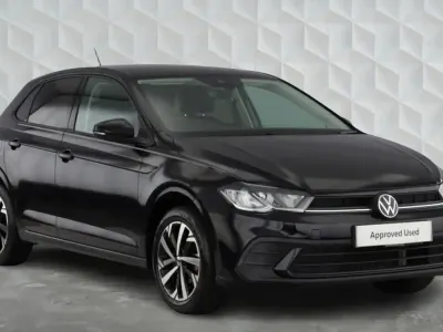 Used VW Polo Match 95 HP (69 kW) 2025 Black Hatchback