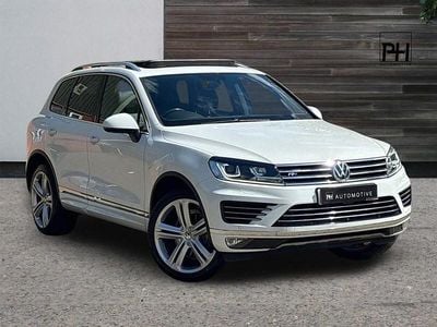 Used VW Touareg R-line Plus 262 HP (192 kW) 2017 White SUV