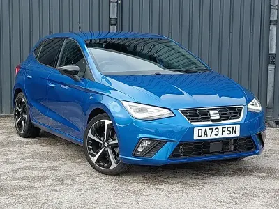 Used Seat Ibiza FR Sport 110 HP (80 kW) 2023 Blue Hatchback