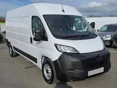 New Peugeot Boxer S 138 HP (101 kW) 2026 White Van