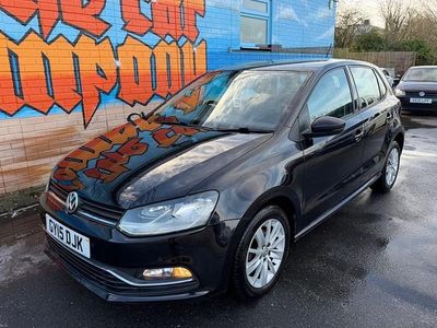 Black Used 2015 VW Polo SE Hatchback | £4,995 (Fair price)