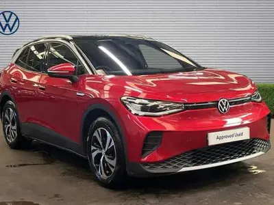 Used VW ID.4 Pure 108 kW (148 HP) 2022 Kings red premium metallic black SUV