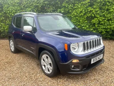 Used Jeep Renegade Limited 140 HP (102 kW) 2016 Blue SUV
