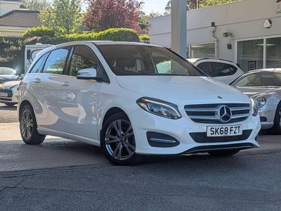 Used Mercedes B200 Exclusive 2018 White MPV