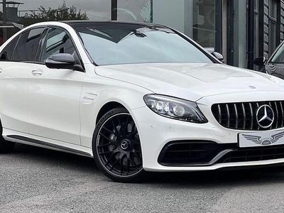 Used Mercedes C63 AMG Premium Plus 2019 White Sedan