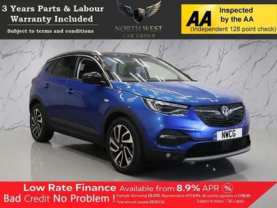 Second-hand Vauxhall Grandland X Elite 130 CP (95 kW) 2018 Albastru SUV