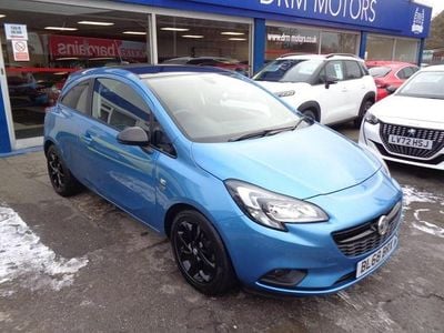 Used Vauxhall Corsa 75 HP (55 kW) 2018 Blue Hatchback