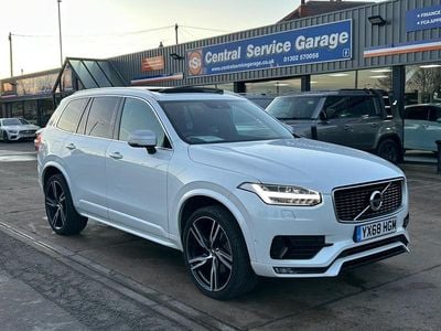 White Used 2018 Volvo XC90 R-Design Pro SUV | £27,495 (Fair price)