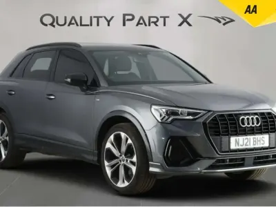 Used Audi Q3 Black Edition 150 HP (110 kW) 2022 Grey SUV