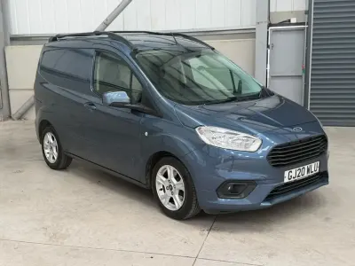 Used Ford Transit Courier Limited 100 HP (73 kW) 2020 Blue Van