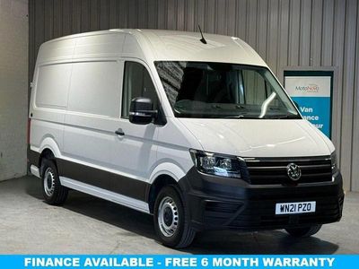 White Used 2021 VW Crafter Trendline Van | £21,485 (Fair price)