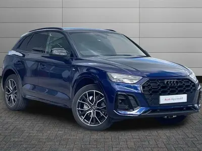 Used Audi Q5 Black Edition 265 HP (194 kW) 2024 Blue SUV