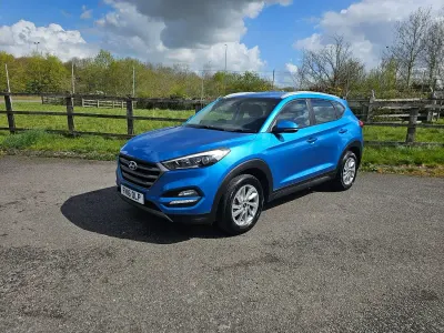 Used Hyundai Tucson SE 116 HP (85 kW) 2016 Blue SUV