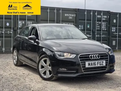 Used Audi A3 Sportback Sport 150 HP (110 kW) 2016 Black Hatchback