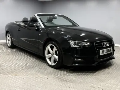 Begagnad Audi A5 Cabriolet S-Line 177 HK (130 kW) 2012 Svart Cab