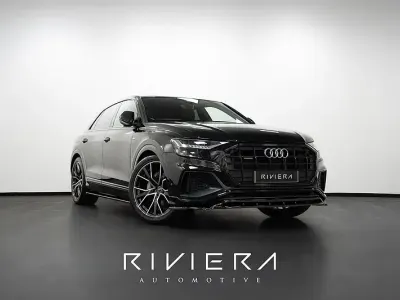 Used Audi Q8 Black Edition 340 HP (250 kW) 2022 Black SUV