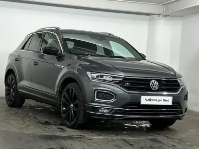 Used VW T-Roc R-line 115 HP (84 kW) 2019 Grey SUV