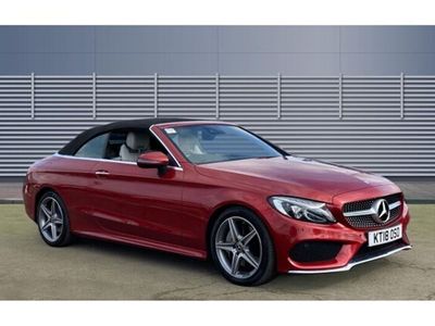 used Mercedes C250 C-ClassAMG Line Premium Plus 2dr Auto Diesel Cabriolet